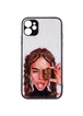TPU+PC чехол Prisma Ladies для Apple iPhone 11 (6.1") Chocolate