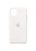 Чехол Silicone case (AAA) для Apple iPhone 11 (6.1") Белый / Ivory white