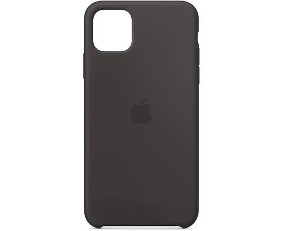 Чохол Silicone case (AAA) для Apple iPhone 11 (6.1 ") Чорний / Black