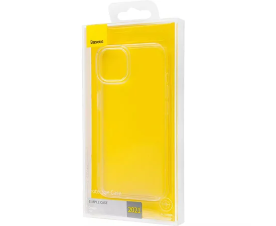 Чехол TPU Baseus Simple для Apple iPhone 11 (6.1") Прозрачный
