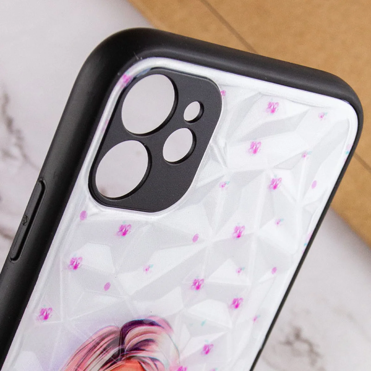 TPU+PC чехол Prisma Ladies для Apple iPhone 11 (6.1") Pink