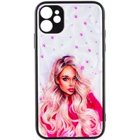 TPU+PC чехол Prisma Ladies для Apple iPhone 11 (6.1") Pink