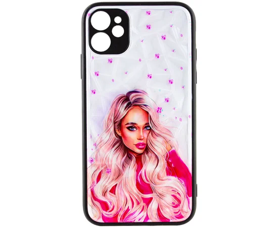 TPU+PC чохол Prisma Ladies для Apple iPhone 11 (6.1") Pink