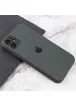 TPU+Glass чехол Matte Candy Full camera для Apple iPhone 11 (6.1") Зеленый