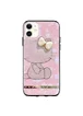 TPU+Glass чехол TYBOMB Dimond Brand для Apple iPhone 11 (6.1") Розовый/Hello Kitty