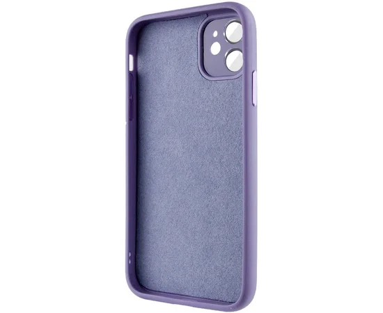 Чехол TPU+Glass Sapphire Midnight для Apple iPhone 11 (6.1") Сиреневый / Dasheen