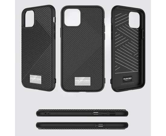 TPU накладка Molan Cano Jelline series для Apple iPhone 11 (6.1") Черный / Black