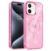Чехол TPU Eclipse Sparkle (MagFit) для Apple iPhone 11 (6.1") Pink