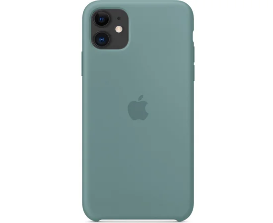 Чехол Silicone Case (AA) для Apple iPhone 11 (6.1") Зеленый / Cactus