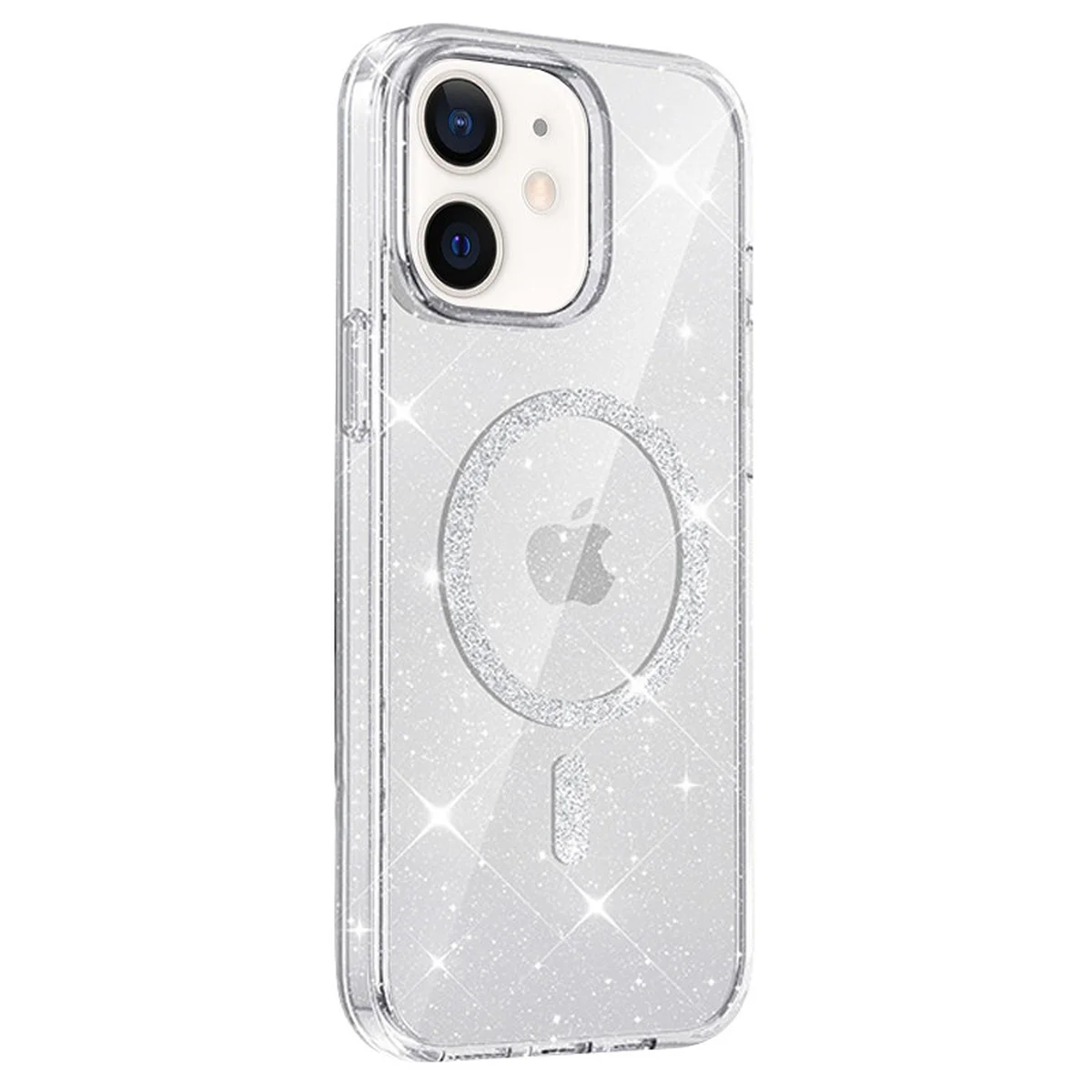 Чохол TPU Eclipse Sparkle (MagFit) для Apple iPhone 11 (6.1") Clear