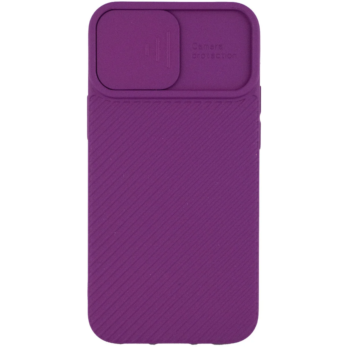 Чохол Camshield Square TPU зі шторкою для камери для Apple iPhone 11 (6.1 ") Фіолетовий