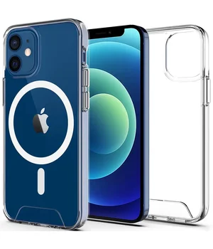 Чохол TPU Space Case with MagSafe для Apple iPhone 11 (6.1") Прозорий
