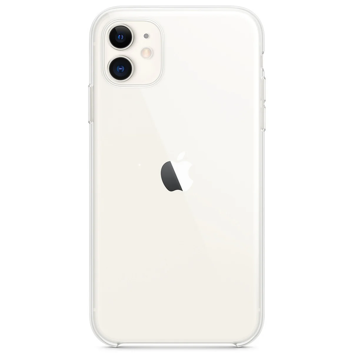 Чехол Clear Case (AAA) для Apple iPhone 11 (6.1") Прозрачный