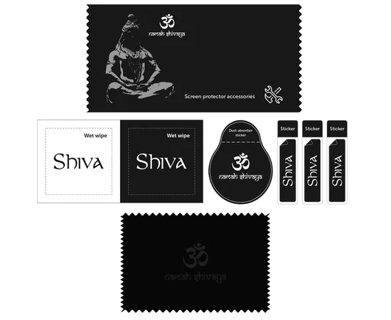 Защитное стекло Shiva 3D для Apple iPhone 11 / XR (6.1") Черный