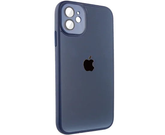 Чехол TPU+Glass Sapphire Midnight для Apple iPhone 11 (6.1") Синий / Deep navy