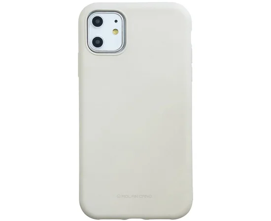 TPU чехол Molan Cano Smooth для Apple iPhone 11 (6.1") Серый