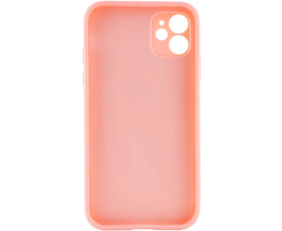 TPU+PC чехол Diamond Full Camera для Apple iPhone 11 (6.1") Pink