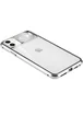 Чехол Camshield 360 Metall+Glass со шторкой для камеры для Apple iPhone 11 (6.1") Серебряный