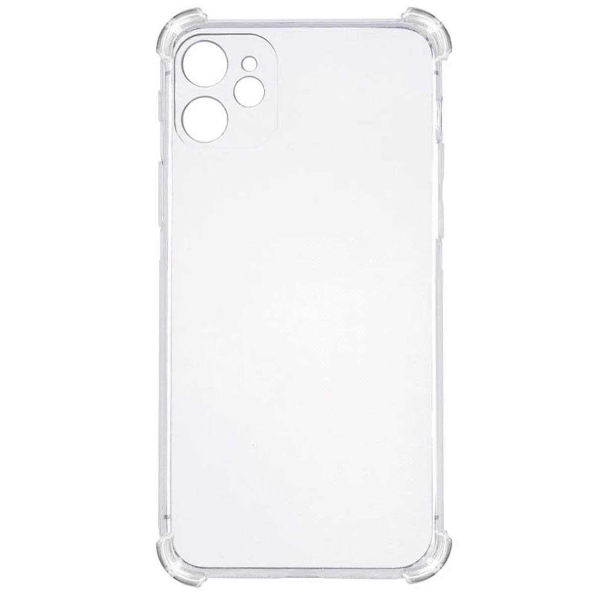 TPU чехол GETMAN Ease logo усиленные углы для Apple iPhone 11 (6.1") Прозрачный / Transparent