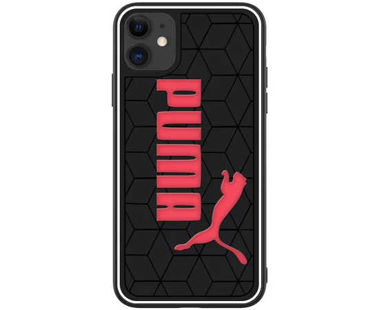 TPU Чехол Sneakers для Apple iPhone 11 (6.1") Черный / Puma