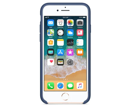 Силиконовый чехол Soft cover для Apple iPhone 11 (6.1") Синий /  Blue Cobalt