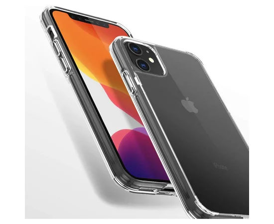 TPU чехол Epic Transparent 2,00 mm для Apple iPhone 11 (6.1") Бесцветный (прозрачный)