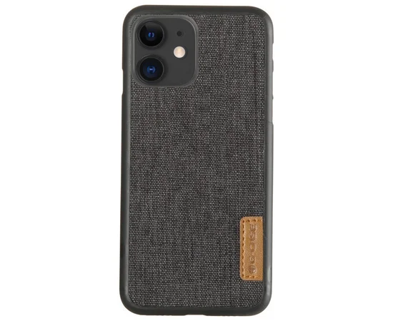 Накладка G-Case Textiles Dark series для Apple iPhone 11 (6.1") Черный
