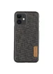 Накладка G-Case Textiles Dark series для Apple iPhone 11 (6.1") Черный