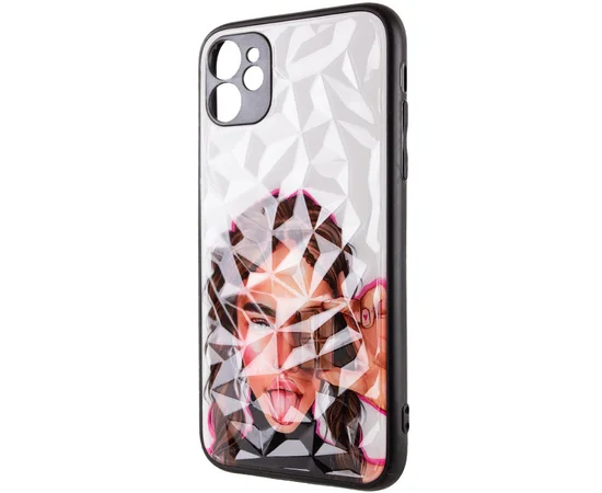 TPU+PC чехол Prisma Ladies для Apple iPhone 11 (6.1") Chocolate