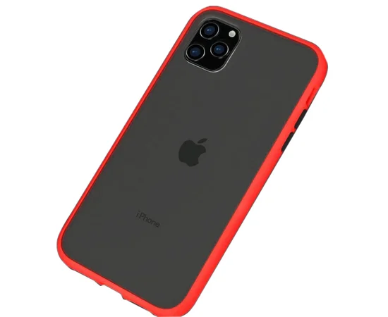 TPU чехол LikGus Maxshield для Apple iPhone 11 (6.1") Красный