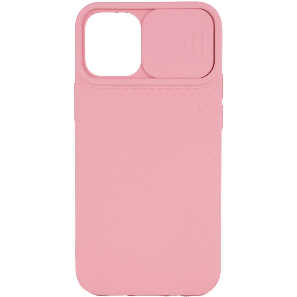Чехол Camshield Square TPU со шторкой для камеры для Apple iPhone 11 (6.1") Rose Gold