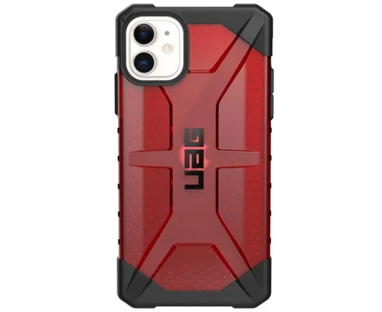Ударопрочный чехол UAG Plasma для Apple iPhone 11 (6.1") Красный
