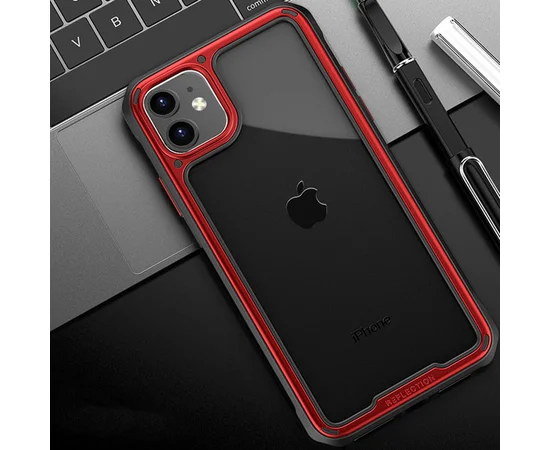 Чехол iPaky TPU+PC Mofull Series для Apple iPhone 11 (6.1") Красный