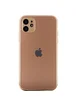 TPU+Glass чехол Matte Candy Full camera для Apple iPhone 11 (6.1") Золотой