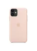 Чехол Silicone case (A) для Apple iPhone 11 (6.1") Розовый / Pink Sand
