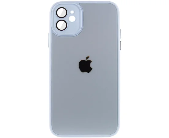 Чехол TPU+Glass Sapphire Midnight для Apple iPhone 11 (6.1") Голубой / Blue