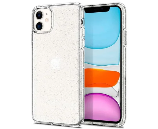 TPU чехол Molan Cano Jelly Sparkle для Apple iPhone 11 (6.1") Прозрачный