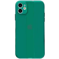 Чехол TPU Glossy Line Full Camera для Apple iPhone 11 (6.1") Зеленый