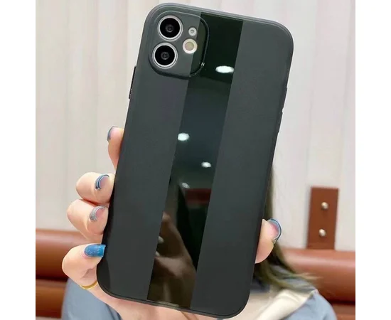 Чехол TPU Glossy Line Full Camera для Apple iPhone 11 (6.1") Черный