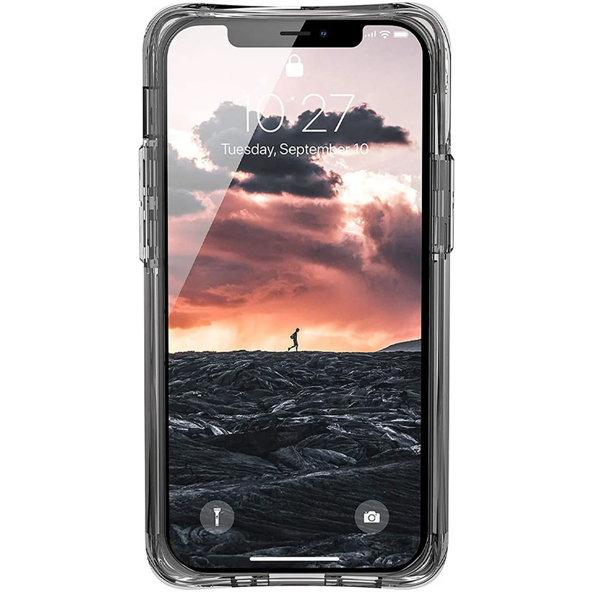 Чохол TPU UAG PLYO series для Apple iPhone 11 (6.1") Прозорий / Чорний