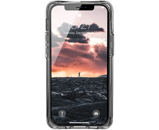 Чехол TPU UAG PLYO series для Apple iPhone 11 (6.1") Прозрачный / Черный