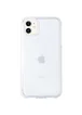 Прозрачный силиконовый чехол с матовой окантовкой для Apple iPhone 11 (6.1") Прозрачный