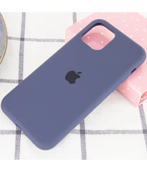 Чехол Silicone case (A) (с закрытым низом) для Apple iPhone 11 (6.1") Темный Синий / Midnight Blue Чехол Silicone case (A) (с закрытым низом) для Apple iPhone 11 (6.1") Темный Синий / Midnight Blue