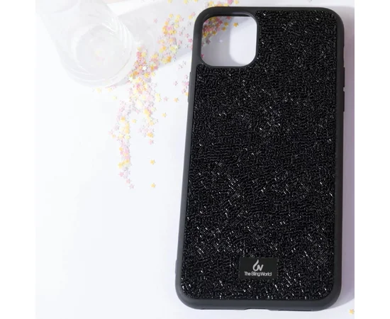 TPU чехол Bling World Brilliant Case для Apple iPhone 11 (6.1") Черный
