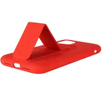 Чохол Silicone Case Hand Holder для Apple iPhone 11 (6.1 ") Червоний / Red