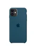 Чехол Silicone Case (AA) для Apple iPhone 11 (6.1") Синий / Cosmos Blue
