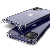 Чехол TPU Crossbody Transparent для Apple iPhone 11 (6.1") Голубой