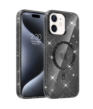 Чохол TPU Eclipse Sparkle (MagFit) для Apple iPhone 11 (6.1") Black