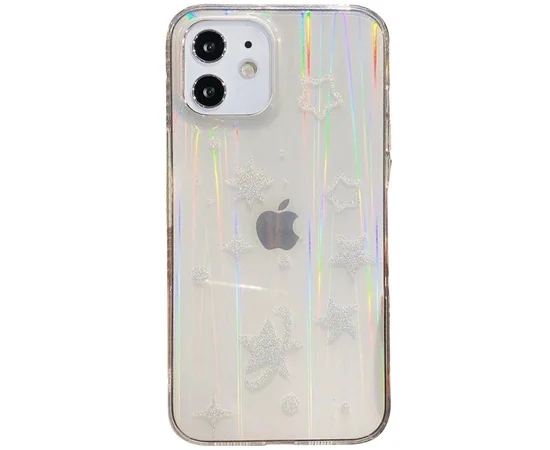 TPU+Glass чехол Aurora Space для Apple iPhone 11 (6.1") Звезды