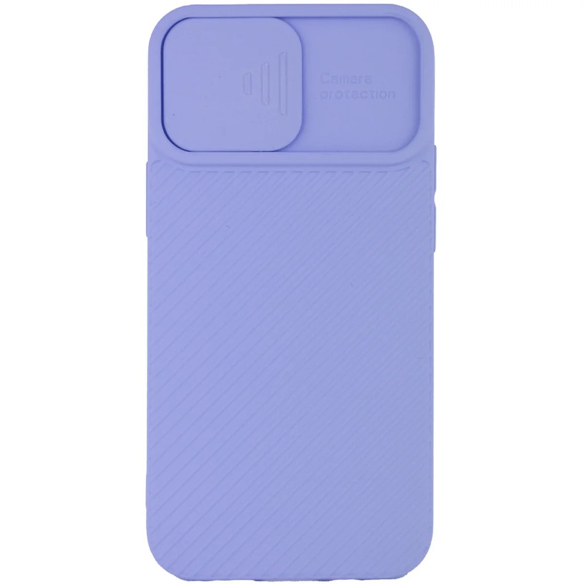 Чехол Camshield Square TPU со шторкой для камеры для Apple iPhone 11 (6.1") Голубой